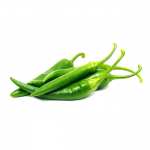 Grøn chili • Green chilli • Hari mirch